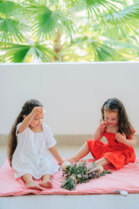 幼童款夏季涼感被  - 櫻桃紅粉色