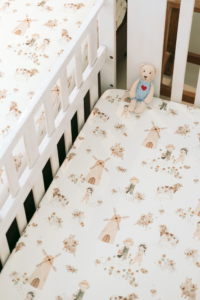 嬰兒款夏季涼感床單 - 可愛農場印花