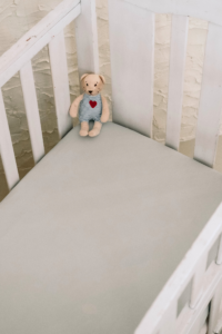 嬰兒款夏季涼感床單 - 鼠尾草色